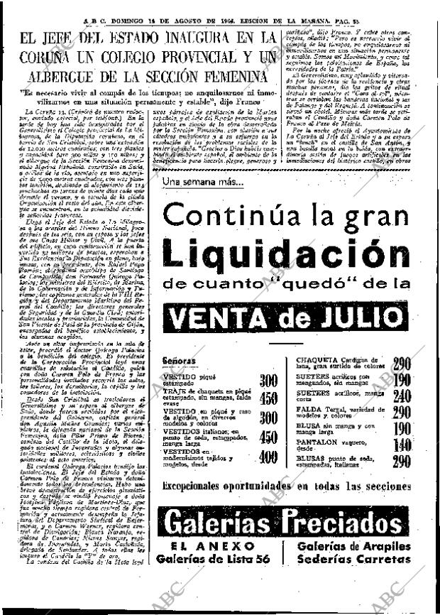 ABC MADRID 14-08-1966 página 55