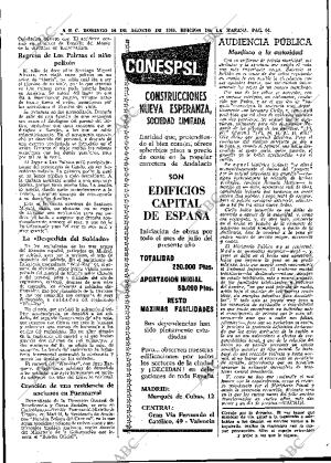 ABC MADRID 14-08-1966 página 66