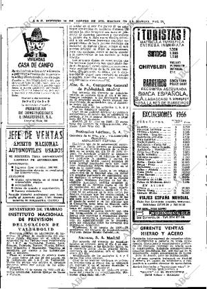 ABC MADRID 14-08-1966 página 72