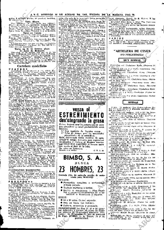 ABC MADRID 14-08-1966 página 79