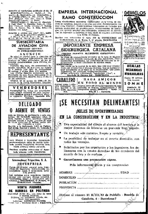ABC MADRID 14-08-1966 página 90