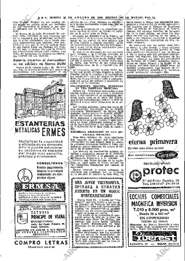 ABC MADRID 16-08-1966 página 30