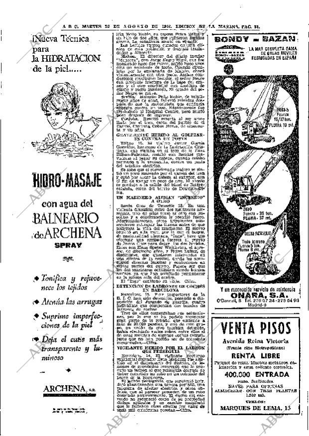 ABC MADRID 16-08-1966 página 32