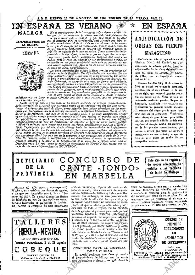 ABC MADRID 16-08-1966 página 38