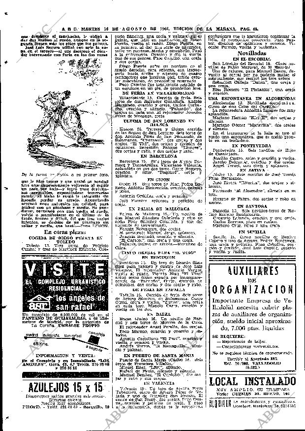 ABC MADRID 16-08-1966 página 48