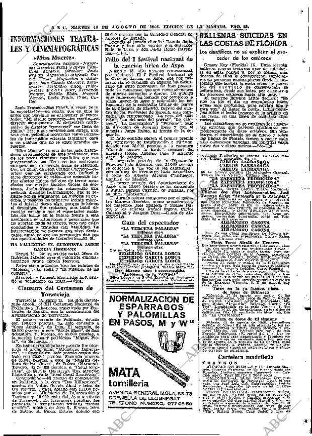 ABC MADRID 16-08-1966 página 59