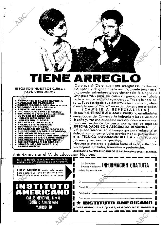 ABC MADRID 16-08-1966 página 6