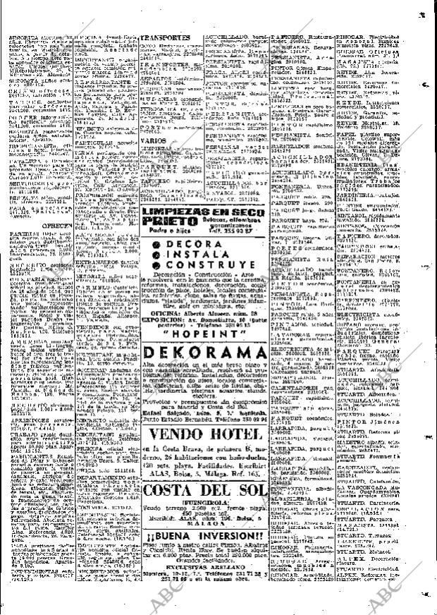ABC MADRID 16-08-1966 página 67