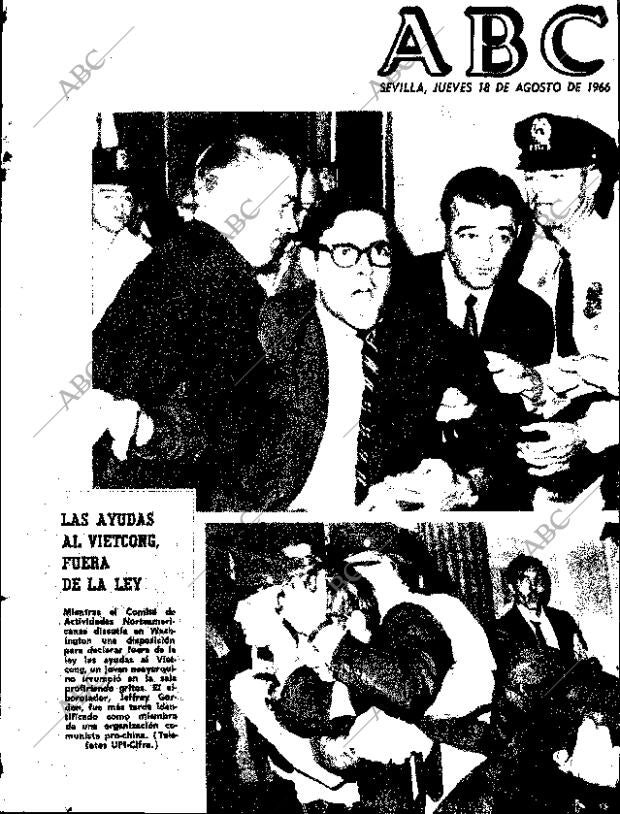 ABC SEVILLA 18-08-1966 página 1