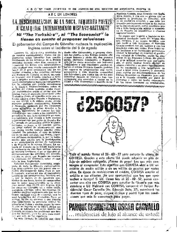 ABC SEVILLA 18-08-1966 página 19
