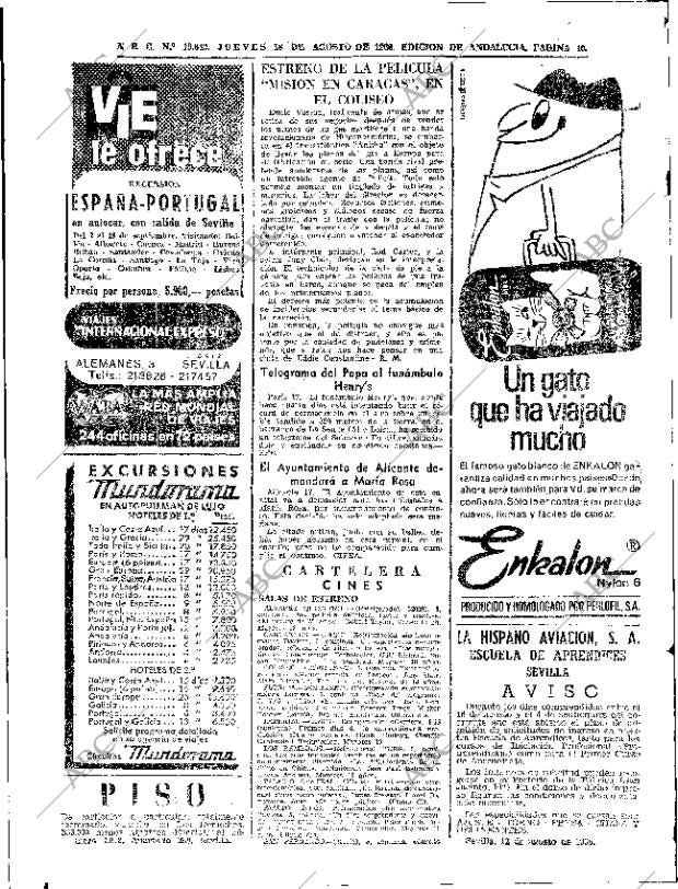 ABC SEVILLA 18-08-1966 página 40