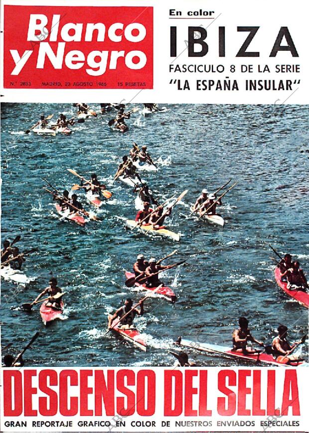 BLANCO Y NEGRO MADRID 20-08-1966 página 1