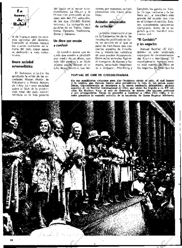 BLANCO Y NEGRO MADRID 20-08-1966 página 10