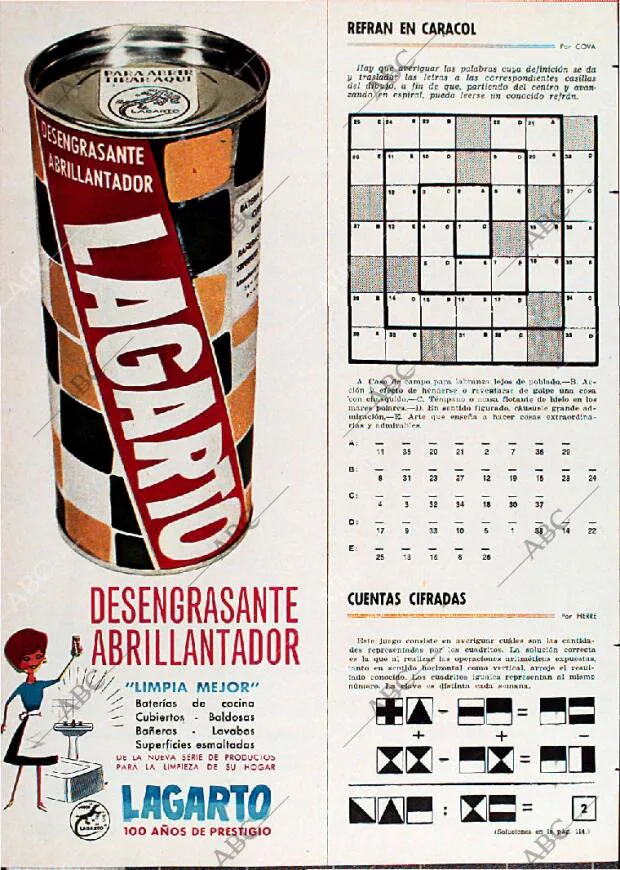 BLANCO Y NEGRO MADRID 20-08-1966 página 98