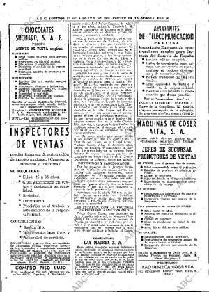 ABC MADRID 21-08-1966 página 68