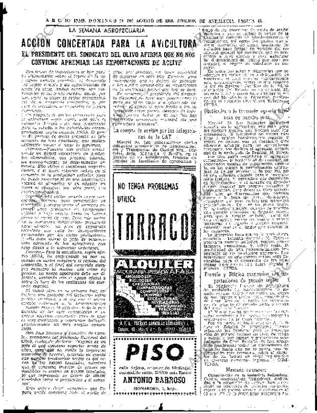 ABC SEVILLA 21-08-1966 página 45