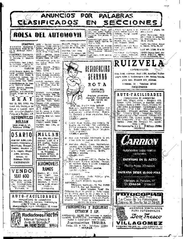 ABC SEVILLA 21-08-1966 página 61