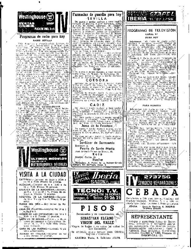ABC SEVILLA 24-08-1966 página 43