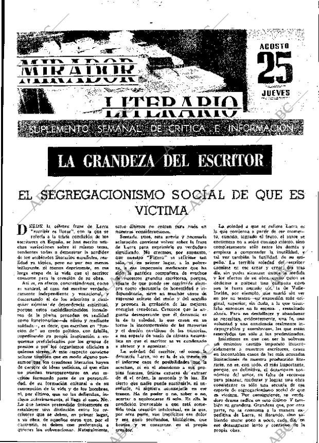 ABC MADRID 25-08-1966 página 15