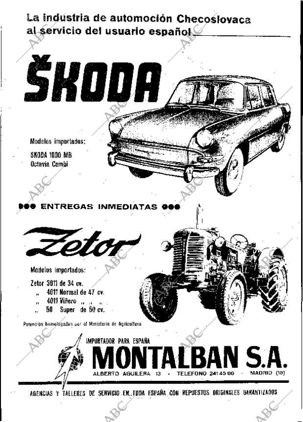 ABC MADRID 25-08-1966 página 22