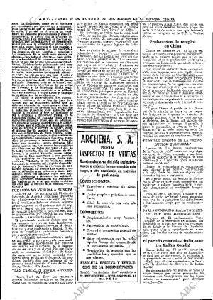 ABC MADRID 25-08-1966 página 26