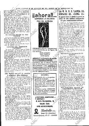 ABC MADRID 25-08-1966 página 28