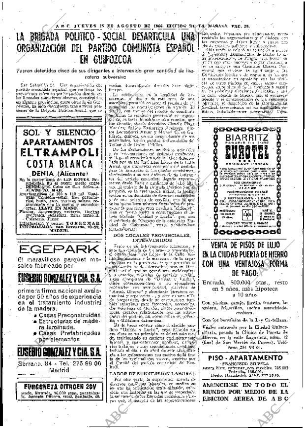 ABC MADRID 25-08-1966 página 36