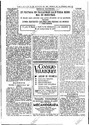 ABC MADRID 25-08-1966 página 41