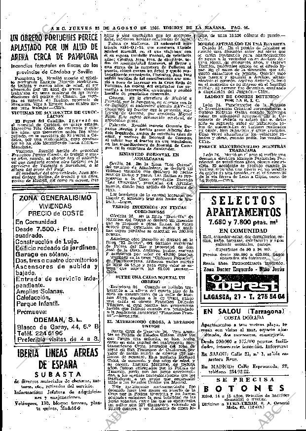 ABC MADRID 25-08-1966 página 46