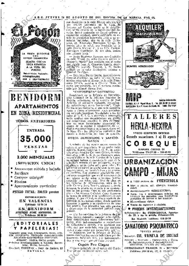 ABC MADRID 25-08-1966 página 48
