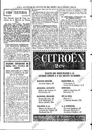ABC MADRID 25-08-1966 página 49