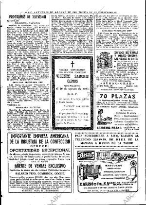 ABC MADRID 25-08-1966 página 62