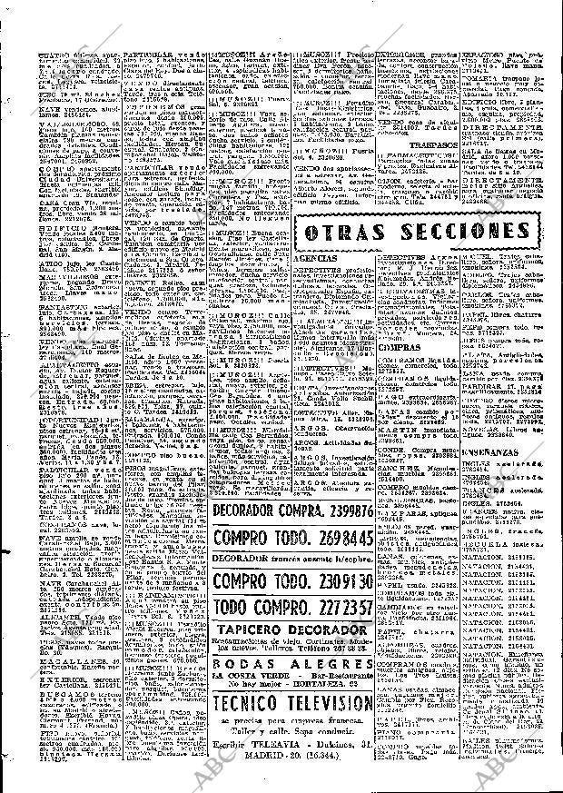 ABC MADRID 25-08-1966 página 66
