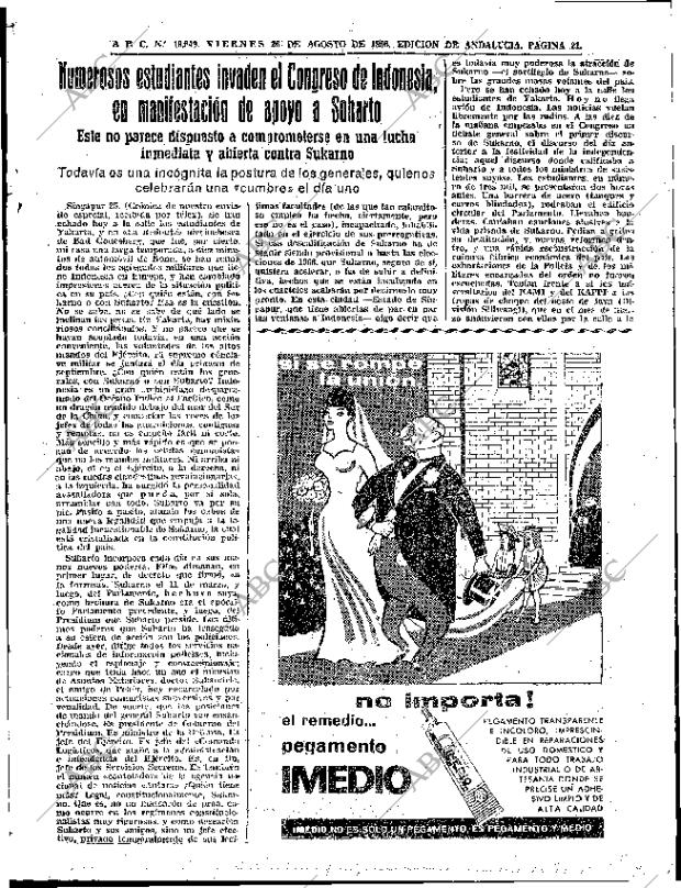 ABC SEVILLA 26-08-1966 página 21