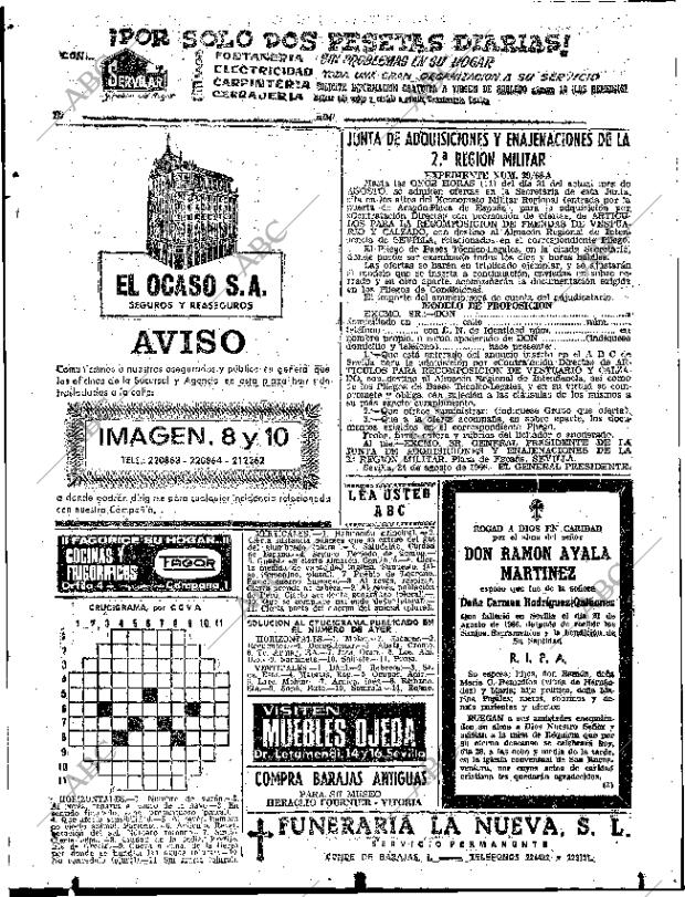 ABC SEVILLA 26-08-1966 página 45