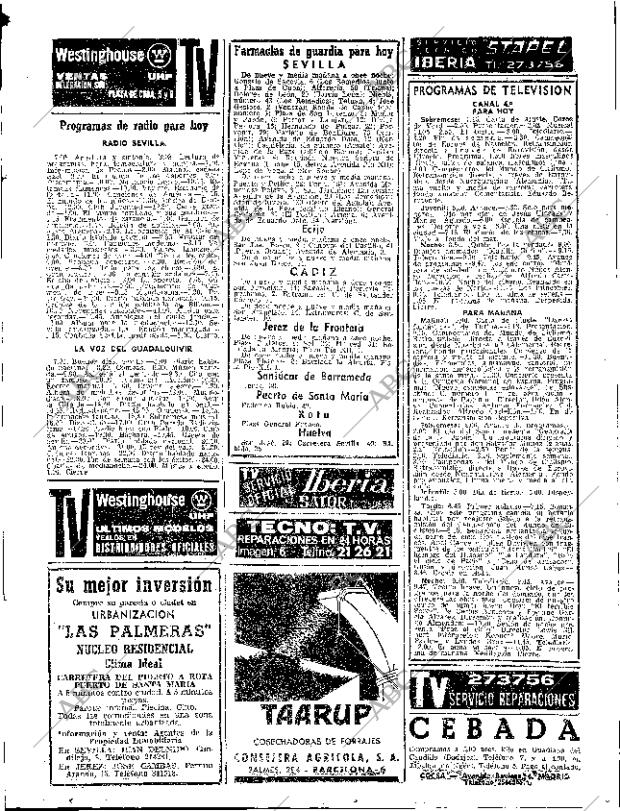 ABC SEVILLA 27-08-1966 página 47