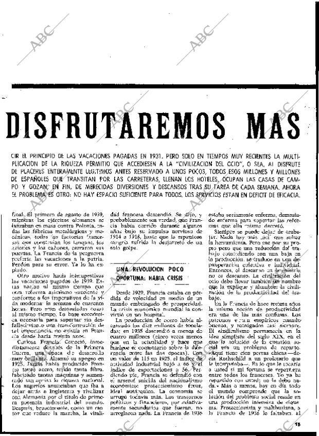 BLANCO Y NEGRO MADRID 27-08-1966 página 15