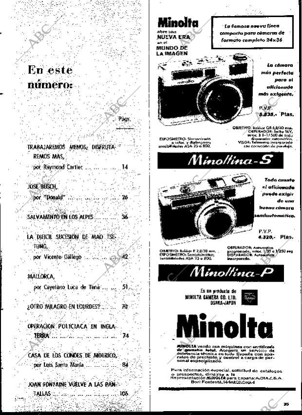 BLANCO Y NEGRO MADRID 27-08-1966 página 35