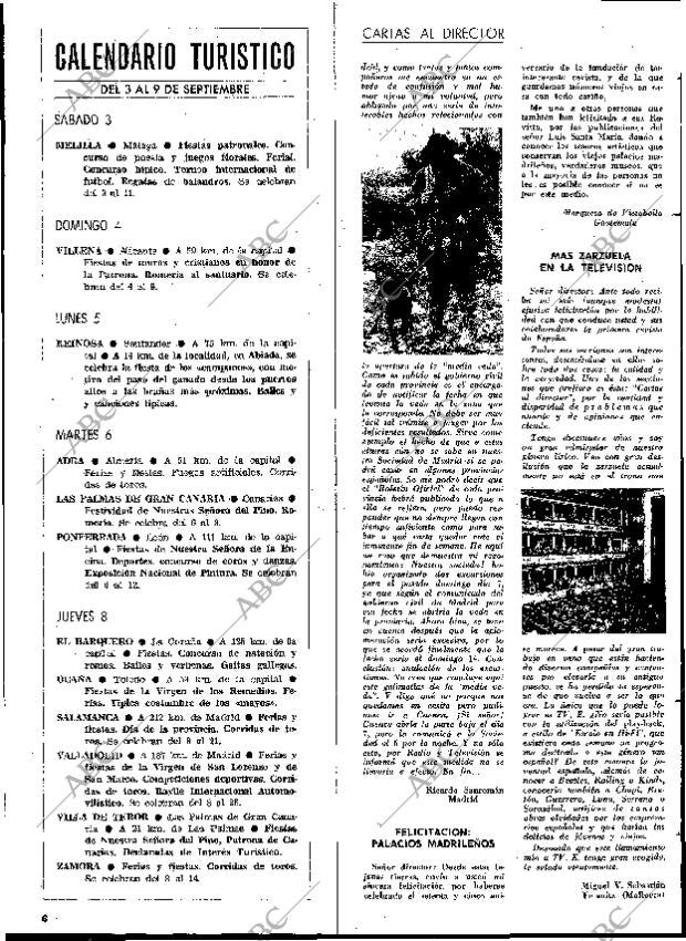 BLANCO Y NEGRO MADRID 27-08-1966 página 6