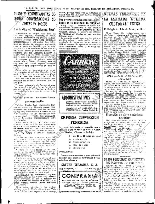 ABC SEVILLA 28-08-1966 página 34