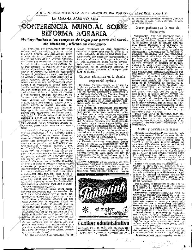 ABC SEVILLA 28-08-1966 página 43