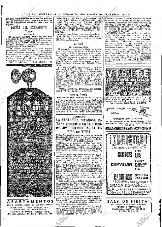 ABC MADRID 30-08-1966 página 52