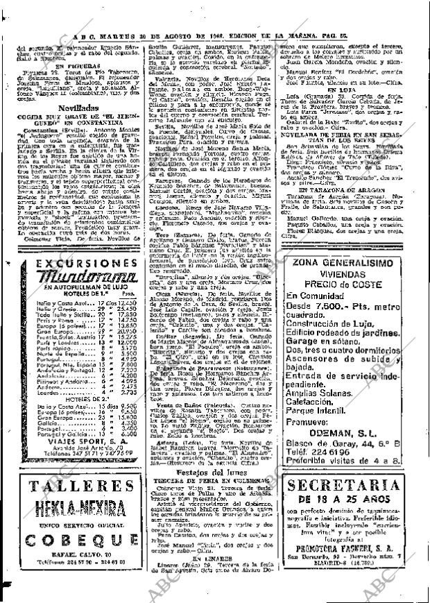 ABC MADRID 30-08-1966 página 56