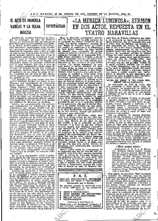 ABC MADRID 30-08-1966 página 65