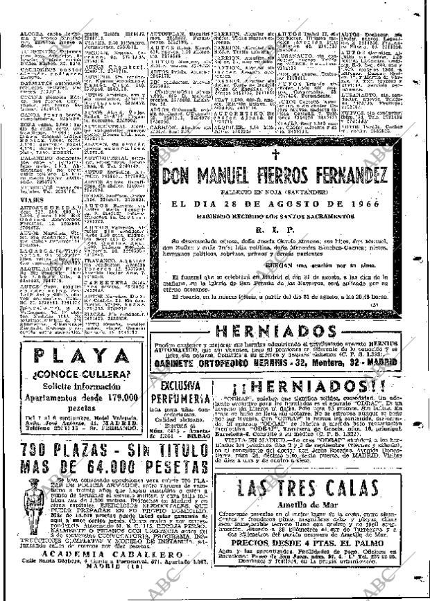 ABC MADRID 30-08-1966 página 77