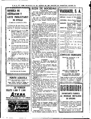 ABC SEVILLA 30-08-1966 página 24