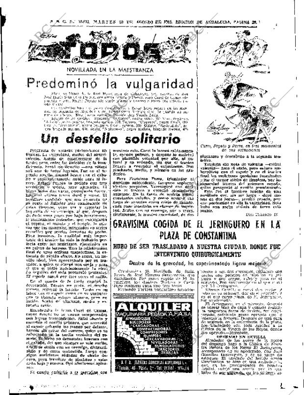 ABC SEVILLA 30-08-1966 página 29