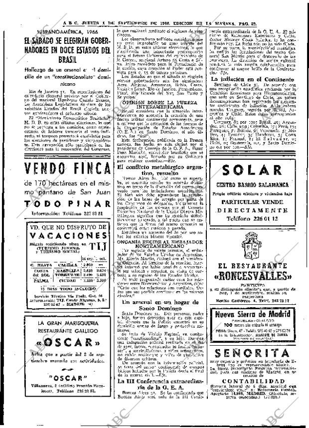 ABC MADRID 01-09-1966 página 32
