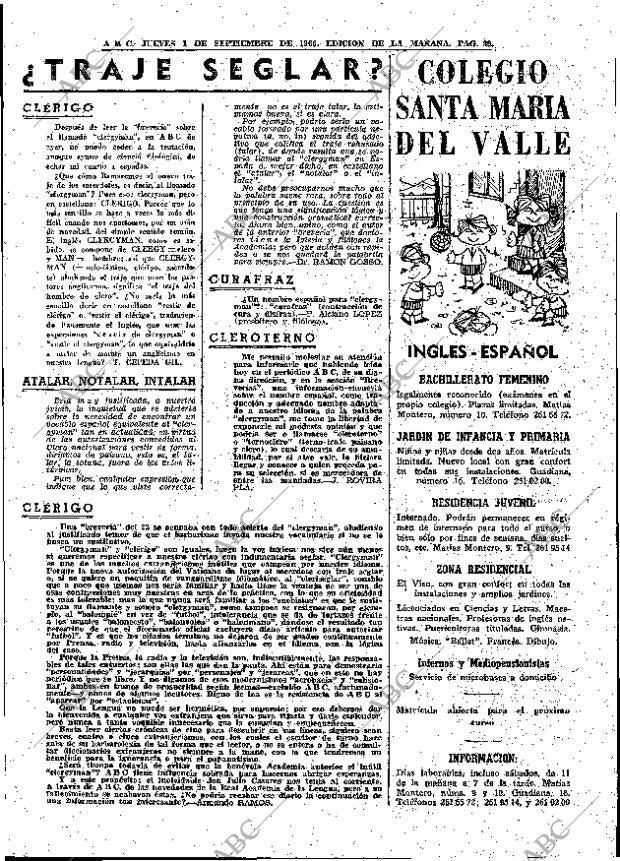 ABC MADRID 01-09-1966 página 39