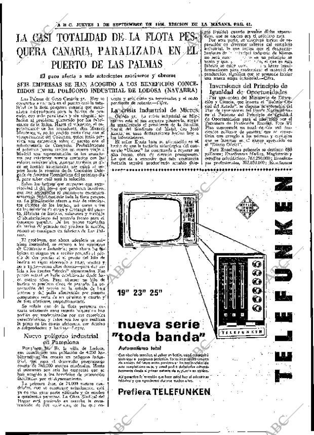 ABC MADRID 01-09-1966 página 41